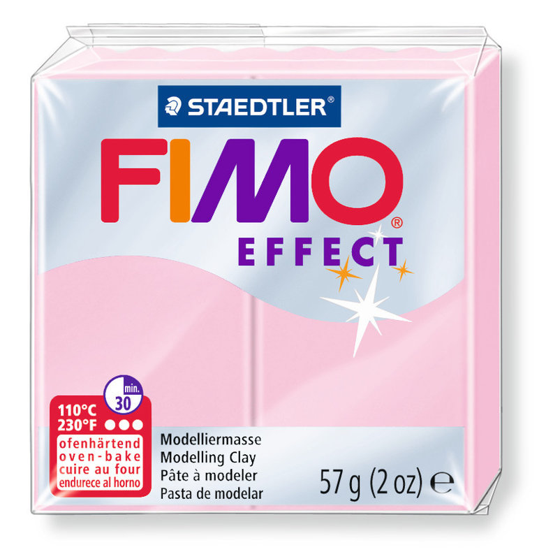 STAEDTLER Fimo Effect 57 Gr Rose Pastel / 8020-205