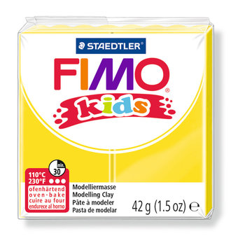 STAEDTLER FIMO KIDS 42G JAUNE/ 8030-1