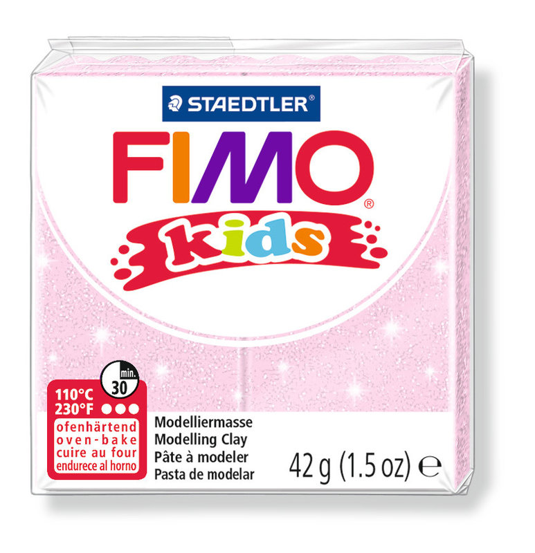 STAEDTLER Fimo Kids 42G Rose Pale Perle / 8030-206