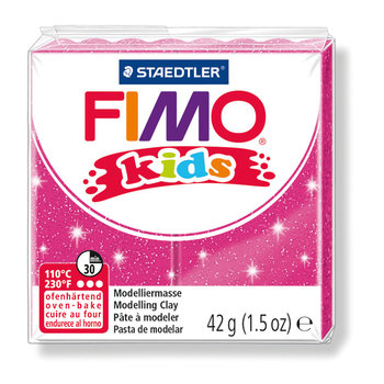 STAEDTLER FIMO KIDS 42G ROSE PAILLETE/ 8030-262