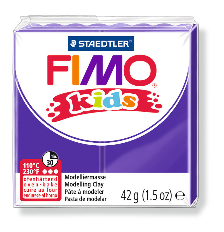 STAEDTLER FIMO KIDS 42G VIOLET/ 8030-6