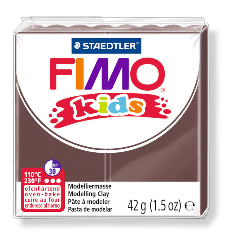 STAEDTLER FIMO KIDS 42G MARRON/ 8030-7