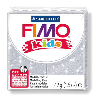 STAEDTLER Fimo Kids 42G Gris Paillete/ 8030-812