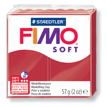 STAEDTLER Fimo Soft 57G Rouge Noel / 8020-2 P