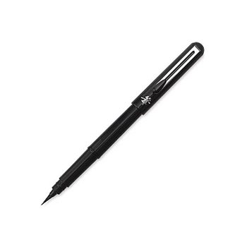 PENTEL PENTEL STYLO PINCEAU POCKET BRUSH, ENCRE NOIRE + 4 CARTOUCHES ENCRE NOIRE