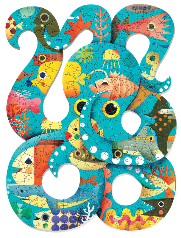 DJECO DJECO Puzzle Octopus - 350 pcs