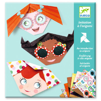 DJECO Les Petits Cadeaux Des Grands - Origami Frimousses - Fsc Mix