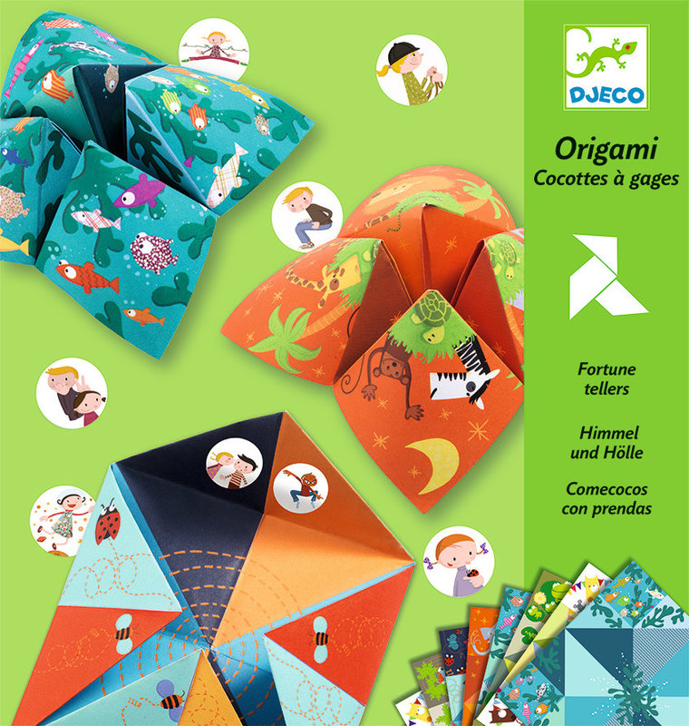 DJECO Origami Cocottes À Gages - Animaux