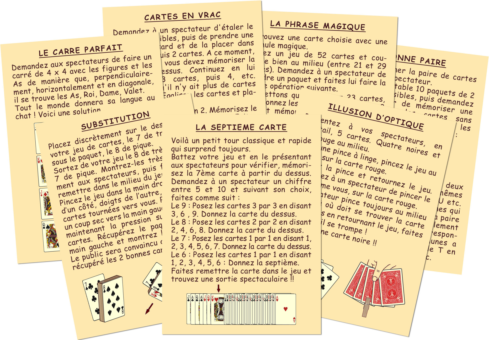 MARC VIDAL 42 Tours de Cartes