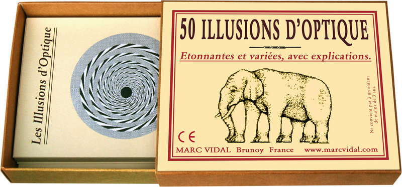 MARC VIDAL 50 Illusions d'Optique