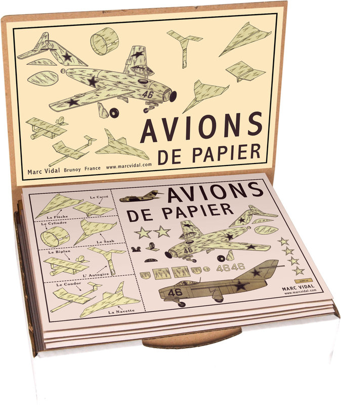 MARC VIDAL Avions de Papier