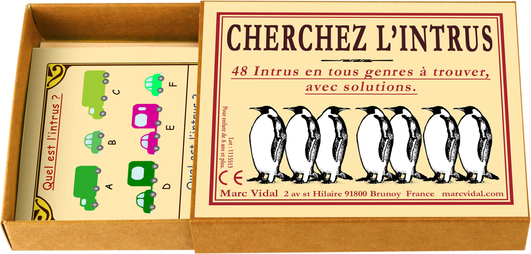 MARC VIDAL Cherchez l'Intrus