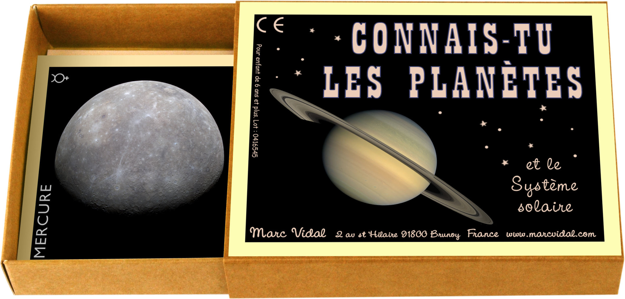MARC VIDAL Connais-tu les Planètes?