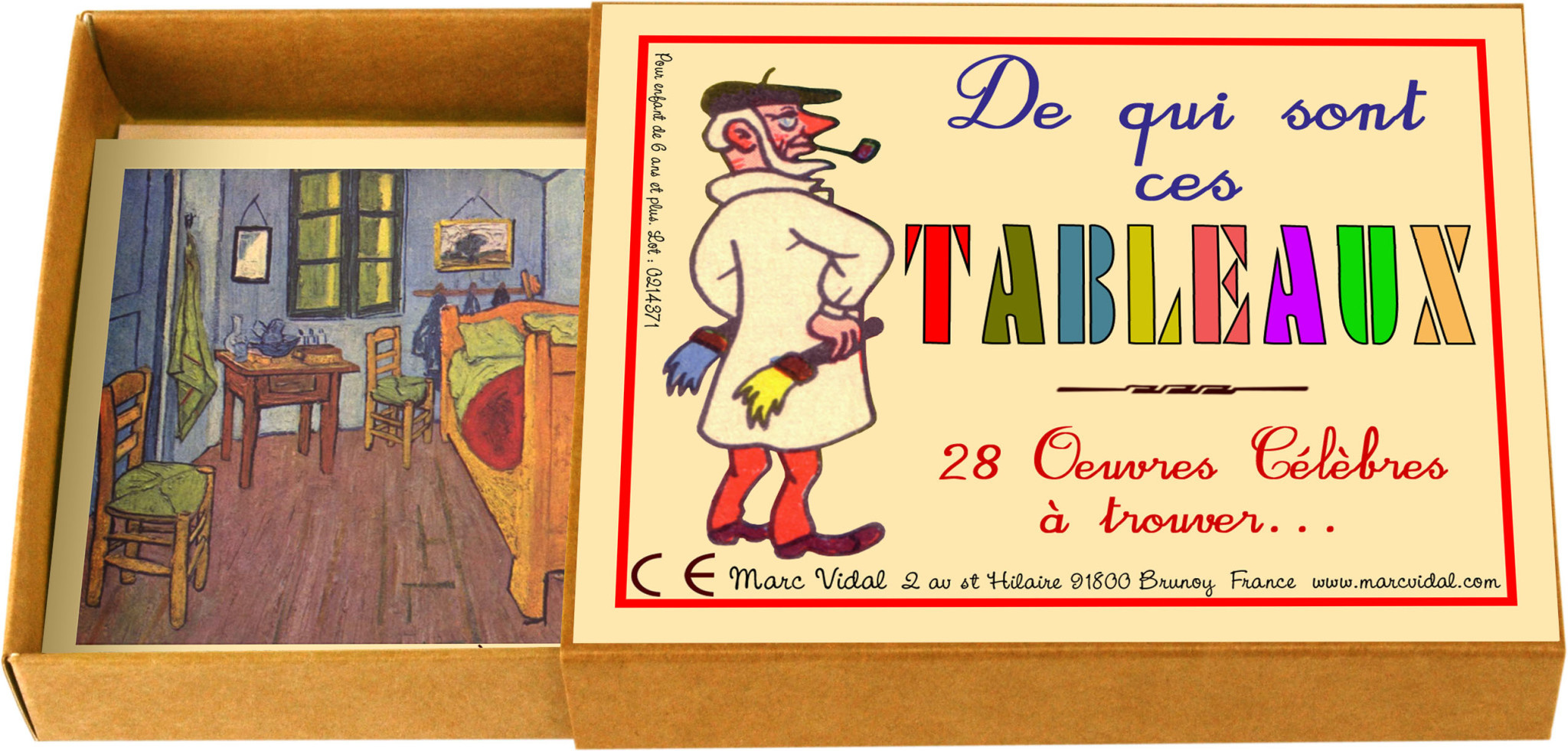 MARC VIDAL De qui sont ces Tableaux?