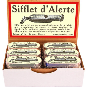 MARC VIDAL Sifflet d'Alerte, vendu à l'unité