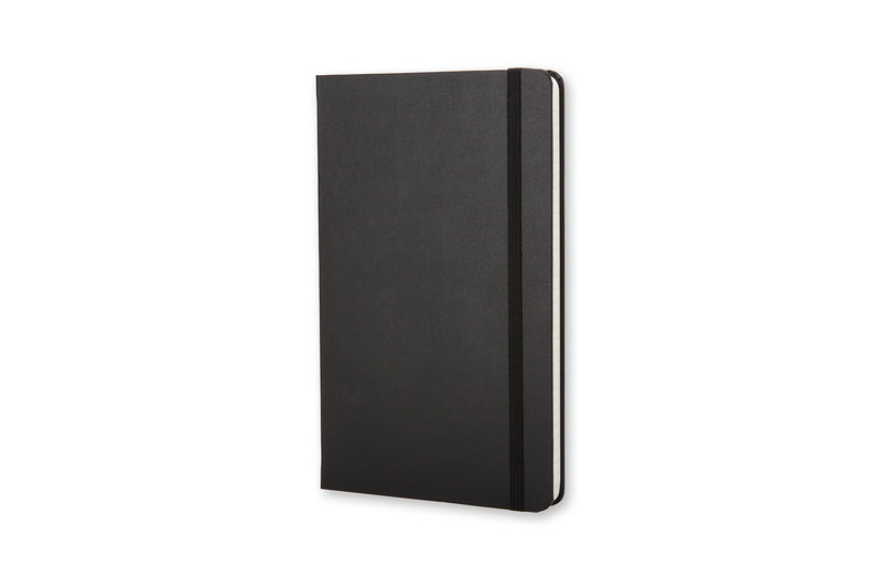 MOLESKINE Carnet Classique Grand Format Ligné Noir Couverture Rigide