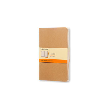 MOLESKINE Set 3 Cahiers Grand Format Ligné Marron Kraft