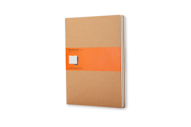 Cahier Moleskine, set de 3 carnets avec pages bl…