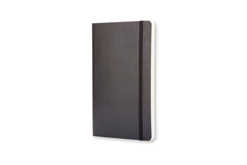 MOLESKINE Carnet Classique Grand Format Ligné Noir Couverture Souple