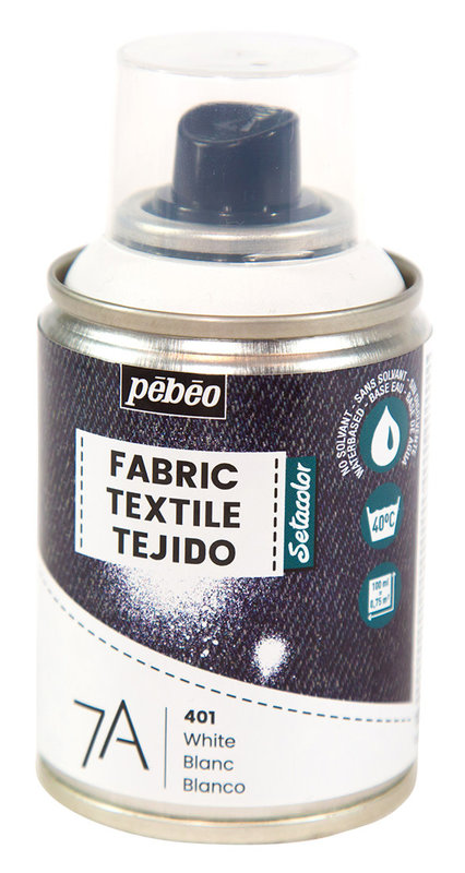 PEBEO PEBEO 7A SPRAY TEXTILE 100ML - BLANC