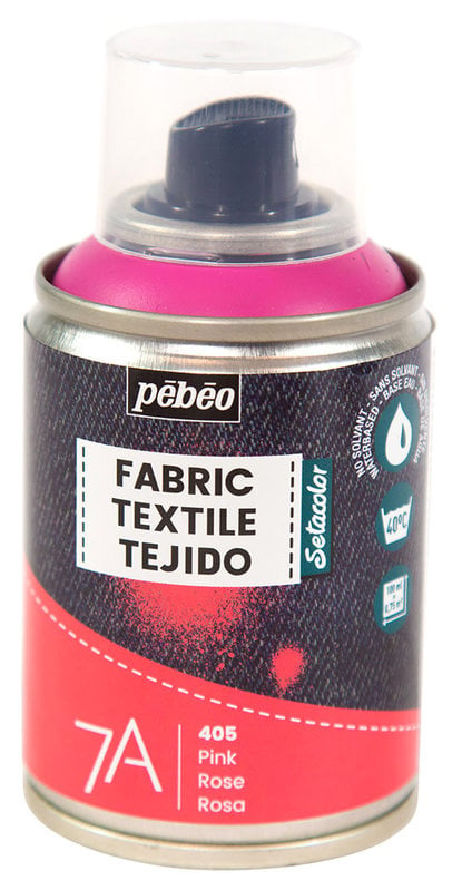 PEBEO PEBEO 7A SPRAY TEXTILE 100ML - ROSE