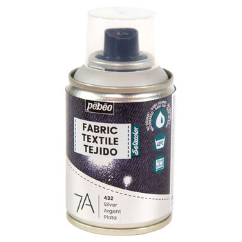 PEBEO PEBEO 7A SPRAY TEXTILE 100ML - ARGENT