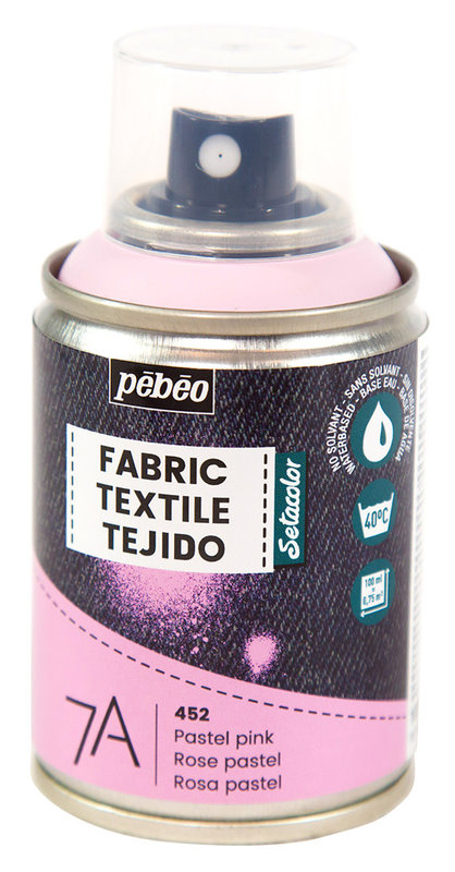 PEBEO PEBEO 7A SPRAY TEXTILE 100ML - ROSE PASTEL