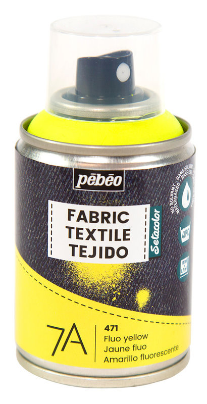 PEBEO 7A Spray 100 Ml Jaune Fluo