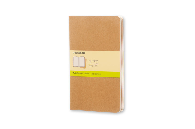 MOLESKINE Moleskine L Cahier blanc - kraft