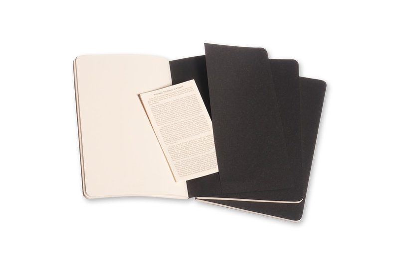 MOLESKINE Moleskine L Cahier blanc - noir