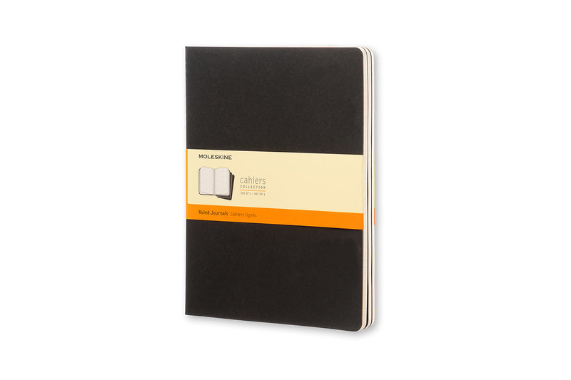 Lot de 3 cahiers Moleskine Noir