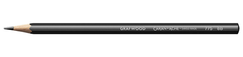 CARAN D'ACHE Artist Crayon graphite Grafwood® 8B