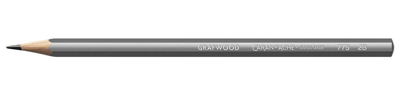 CARAN D'ACHE CARAN D'ACHE ARTIST CRAYON GRAPHITE GRAFWOOD - 2B