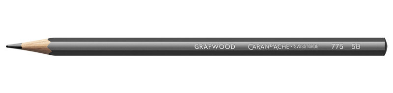 CARAN D'ACHE Artist Crayon graphite Grafwood 5B