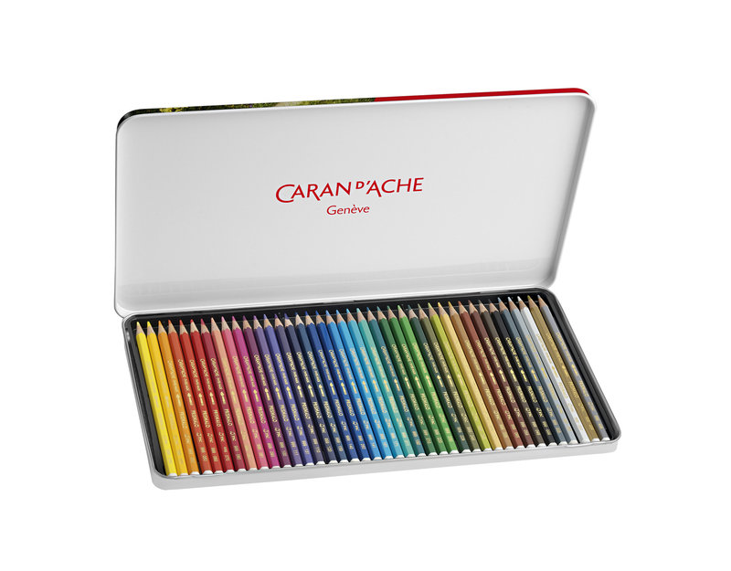 Coffret cadeau 80 crayons de couleur Supracolor Carand'Ache – L'Art du  Papier Paris