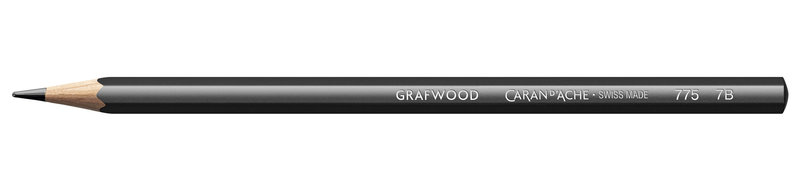 CARAN D'ACHE Artist Crayon graphite Grafwood® 7B
