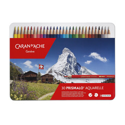 CARAN D'ACHE CARAN D'ACHE PRISMALO BOÎTE MÉTAL À 30 COULEURS