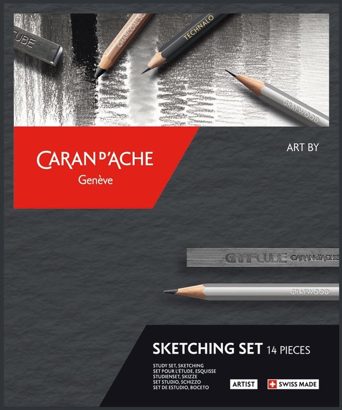 CARAN D'ACHE Artist Art by Esquisse 14 pcs-FSC