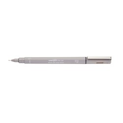 UNI-BALL Feutre technique Uni Pin 0,1 mm  Gris clair