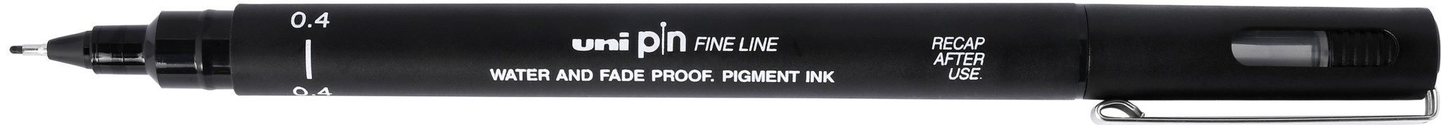 UNI-BALL Stylo Pointe Calibrée 0.4Mm Uni Pin