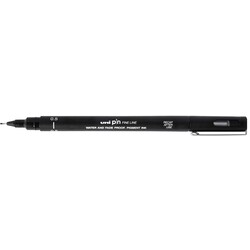 UNI-BALL Stylo Pointe Calibree 0.5mm Uni Pin Noir