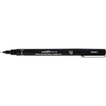 UNI-BALL Stylo Pointe Calibrée 0.2Mm Uni Pin