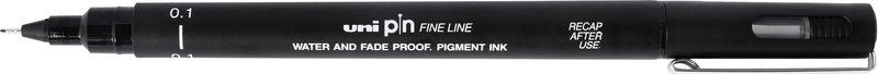 UNI-BALL Stylo Pointe Calibrée 0.1Mm Uni Pin