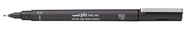 UNI-BALL Stylo Pointe Calibrée 0.5Mm Uni Pin
