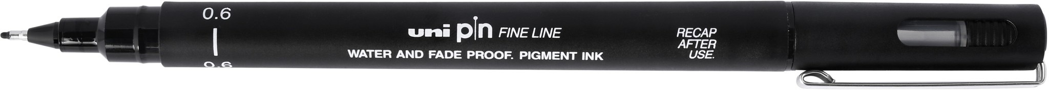 UNI-BALL Stylo Pointe Calibrée 0.6Mm Uni Pin