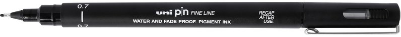 UNI-BALL Feutre technique Uni Pin 0,7 mm Noir