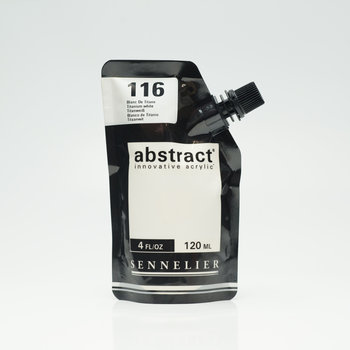 SENNELIER Acrylique Abstract 120ml Blanc de Titane
