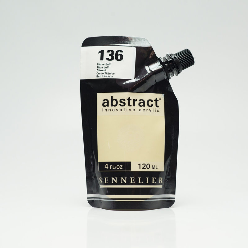 SENNELIER ABSTRACT Acrylique 120ml Titane Buff