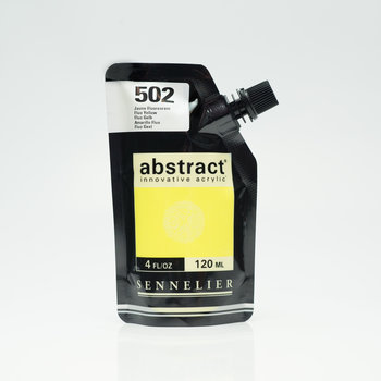 SENNELIER Acrylique Abstract 120ml Jaune Fluorescent