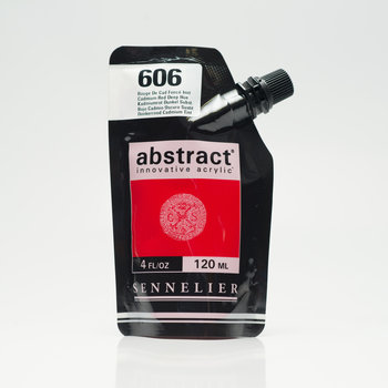 SENNELIER ABSTRACT Acrylique 120ml Rouge de Cad Foncé